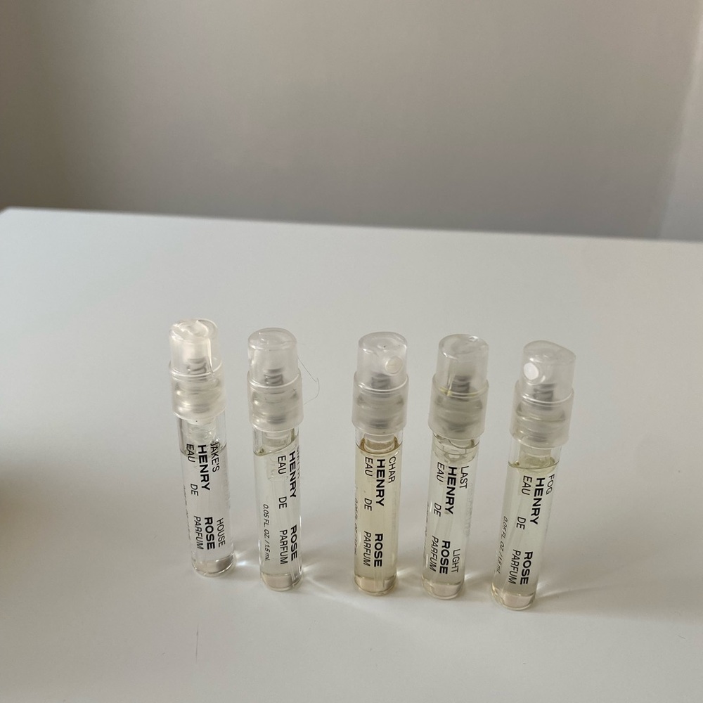 HENRY ROSE SET OF 5 MINI SAMPLES - Picture 2 of 2